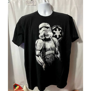 Star Wars Black shirt Storm Trooper size XXL